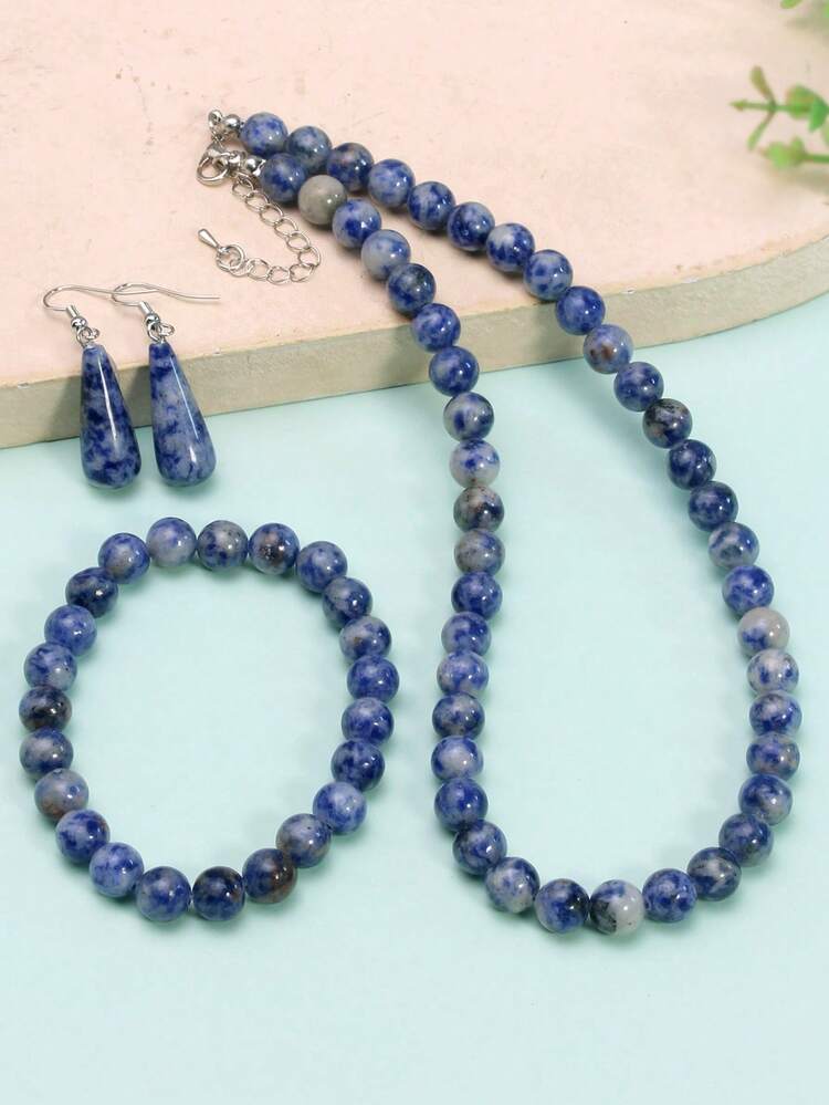 Complete Crystal Bead Bridal & Festive Jewelry Set