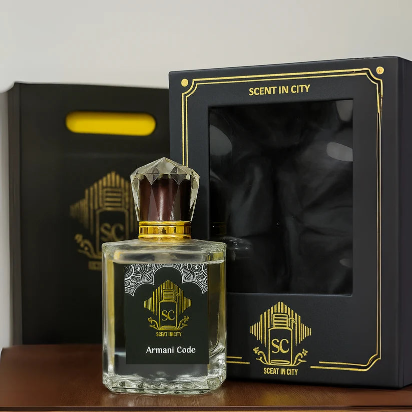 SCENT IN CITY Armani Code – Luxury Long-Lasting Eau de Parfum for Men