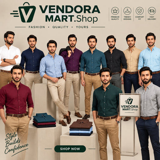 Men’s Button-Down Dress Shirt & Slim-Fit Chino Pants