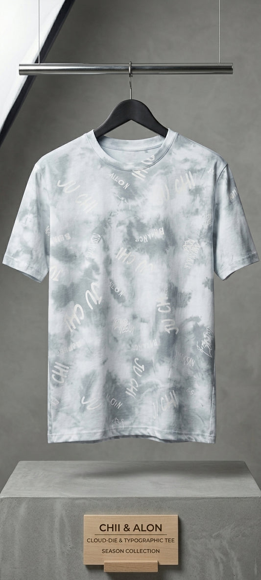 Vendora Mart Tie-Dye All-Over Print Casual Tee