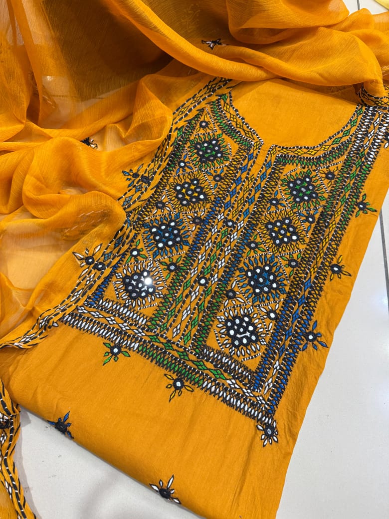 Fancy Balochi Heavy Handmade Needlework 3-Piece Suit Set