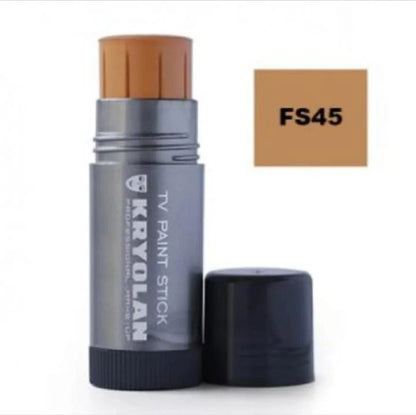 Kryolan TV Paint Stick – Full Coverage Foundation & Concealer Stick (1W)