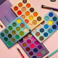 Kisscrown Color Board Eyeshadow Palette – Multi-Color Foldable Makeup Palette Set