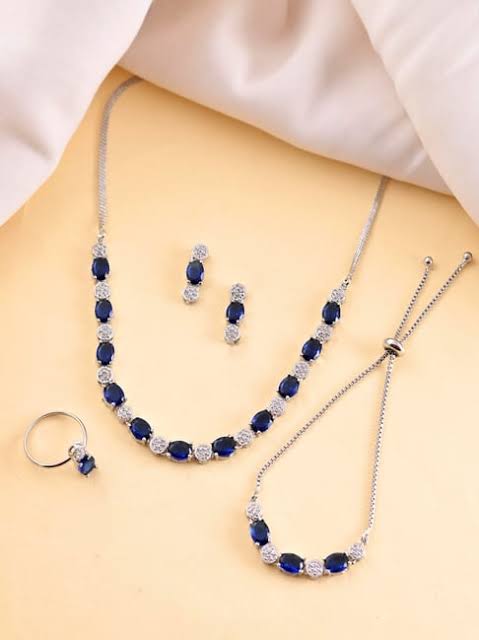 Complete Crystal Bead Bridal & Festive Jewelry Set