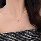 Minimalist Mini Heart Pendant Chain Necklace