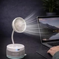 2-in-1 Portable Mini Suction Wall Fan & Flexible Desk Fan