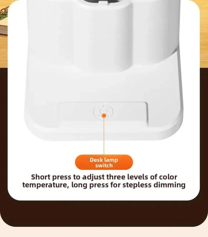 LED Desk Lamp with Touch Sensor Control & Stepless Dimming